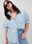 GAP  Dámska Chambray oversize košeľa Big Shirt 797179-00 Veľkosť: L