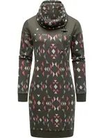 Ragwear Šaty 'Chlloe Aztec'  modrá / mätová / jedľová / pitaya