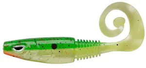 Berkley gumová nástraha sick curl hot firetiger - 8 cm