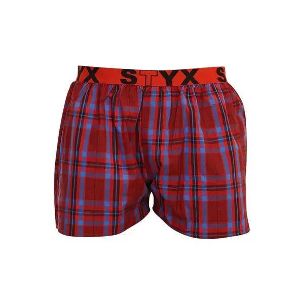 Styx Pánské trenky sportovní guma vícebarevné (B916) XXL