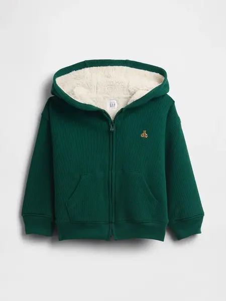 GAP Baby Insulated Waffle Pattern Sweatshirt - Boys