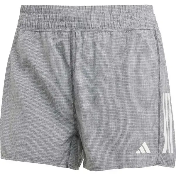 adidas OWN THE RUN SHORTS Dámske bežecké kraťasy, sivá, veľkosť