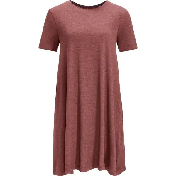 Jack Wolfskin TRAVEL DRESS Dámske cestovné šaty, červená, veľkosť