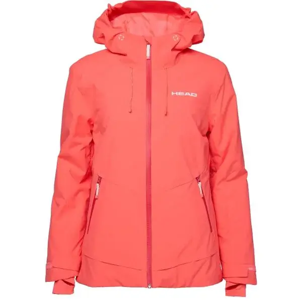Head TIGNES Dámska lyžiarska bunda, lososová, veľkosť