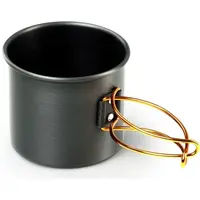 GSI Outdoors HALULITE BOTTLE CUP 20 OZ Hrnček, čierna, veľkosť