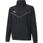 Puma TEAMRISE ALL WEATHER JKT JR Chlapčenská bunda, čierna, veľkosť