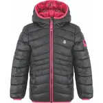 LOAP INTERMO Detská zimná bunda, tmavo sivá, veľkosť 112-116