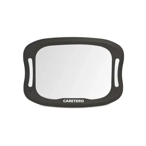 CARETERO ILLUMINATED MIRROR Zrkadlo so svetlom, čierna, veľkosť