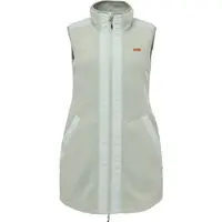 Willard DAJADA Dlhá dámska flísová vesta, svetlo zelená, veľkosť