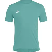 adidas ADIZERO TEE Pánske športové tričko, svetlo zelená, veľkosť