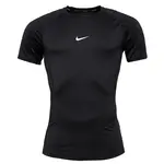 Nike M NP DF TIGHT TOP SS Pánske tréningové tričko, čierna, veľkosť