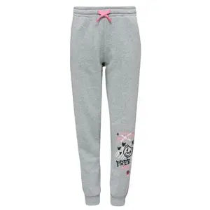 Lewro KIZZIE Dievčenské tepláky, sivá, veľkosť 140-146