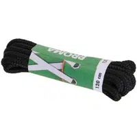 PROMA ŠNÚRKY ŠPORTOVÉ OKRÚHLE 100 CM Šnúrky, čierna, veľkosť