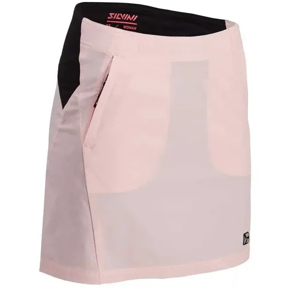 SILVINI INVIO SKIRT Dámska cyklistická sukňa, ružová, veľkosť
