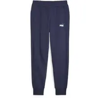 Puma ESS + 2 COL LOGO PANTS FL Pánske tepláky, tmavo modrá, veľkosť