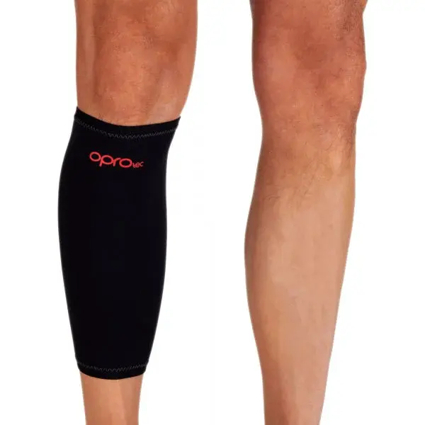 Opro BANDÁŽ NA LÝTKO OPROTEC Kompresná bandáž na lýtko, čierna, veľkosť
