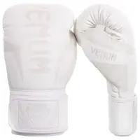 Venum ELITE BOXING GLOVES Boxerské rukavice, biela, veľkosť