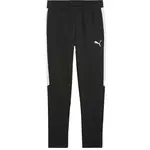 Puma TEAMEVOSTRIPE PANTS Pánske tepláky, čierna, veľkosť