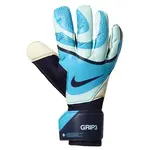 Nike GRIP3 Pánske brankárske rukavice, svetlomodrá, veľkosť