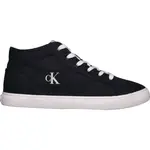 Calvin Klein ESS VULC MID MG CANVAS Pánske tenisky, čierna, veľkosť
