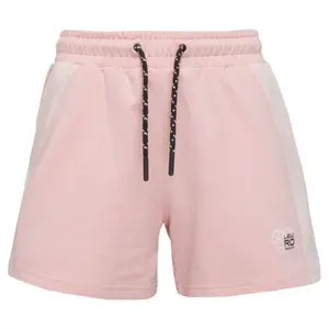 Lewro VIVIETTE Dievčenské pohodlné úpletové šortky, ružová, veľkosť 164-170