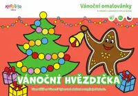 Vánoční hvězdička - Vánoční omalovánky