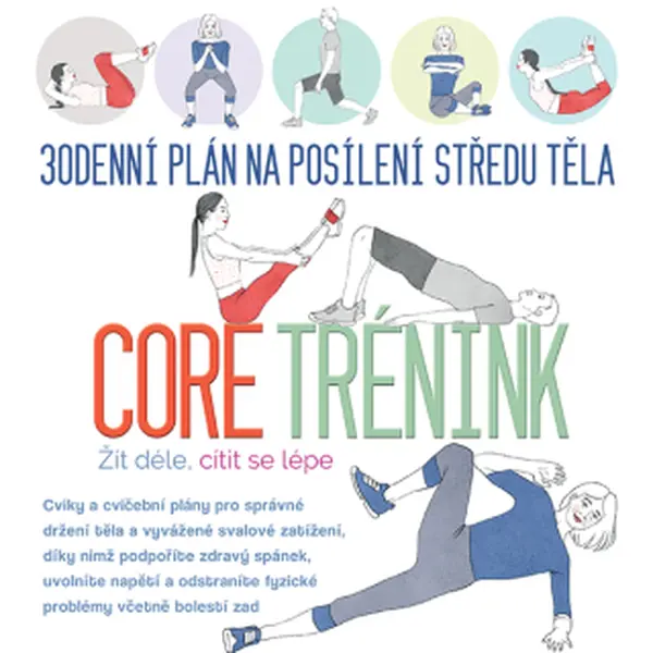 30denní plán na posílení středu těla - Davies Sara, Giovanni Costra - e-kniha