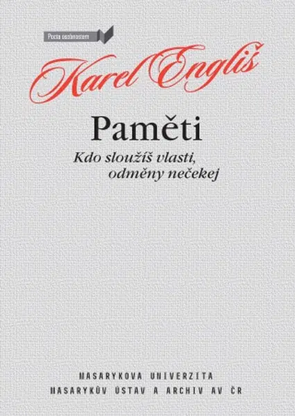 Paměti - Karel Engliš, Martin Hlaváč, Pavel Lhota, František Plhoň - e-kniha