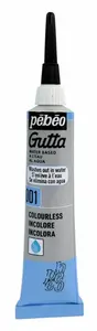 Gutta na hedvábí Pébéo 20ml – stříbrná