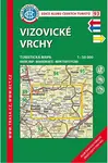 KČT 93 Vizovické vrchy 1:50 000 / Turistická mapa, 9. vydání 2023