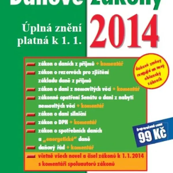 Daňové zákony 2014 - Hana Marková - e-kniha