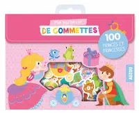 100 samolepek - ptites princesses / princezny