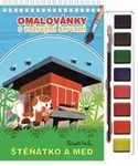 Štěňátko a med - Omalovánky s vodovými barvami a štětcem - Zdeněk Miler
