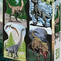 Puzzle Jurský svět 4x54 dílků