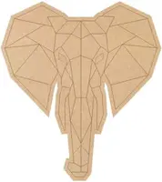 Mozaika 37x44cm Slon