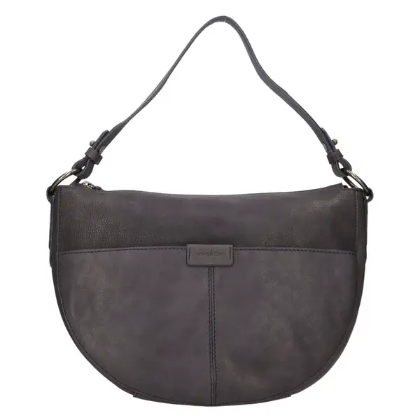 Dámská kožená kabelka Gianní Conti Market - modrá