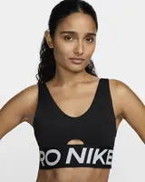 Nike Pro Indy Plunge Womens Medium-Support Padded Sports Bra M