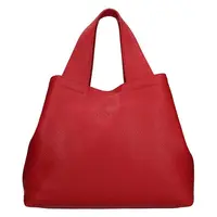 Dámska kožená kabelka Facebag Sofi - červená