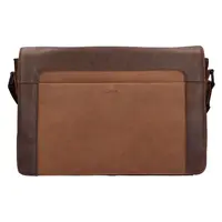 Pánska kožená taška cez rameno Lagen Jules - hnedá