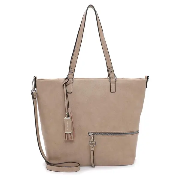 Dámska kabelka Tamaris Glafira - tmavo béžová