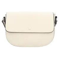 Kožená dámska crosbody kabelka Katana Amálie - krémová