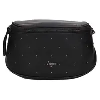 Dámska kožená ľadvinka Lagen Balvie - čierna