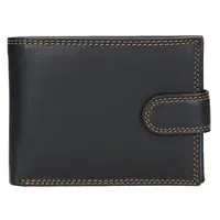 Pánská kožená peněženka SendiDesign Tarras - černá