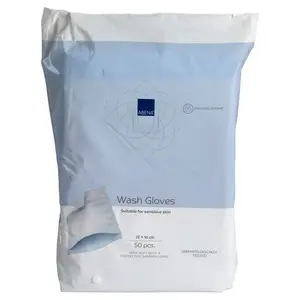 ABENA Mycí žínka Airlaid s ochrannou PE fólií 16 x 22 cm 50 kusů