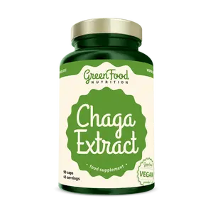 GREENFOOD Nutrition Chaga Extract 90 kapslí