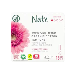 ECO BY NATY Tampóny Mini 18 kusů