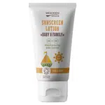 WOODENSPOON Opalovací tělové mléko Baby & Family SPF 30 150 ml
