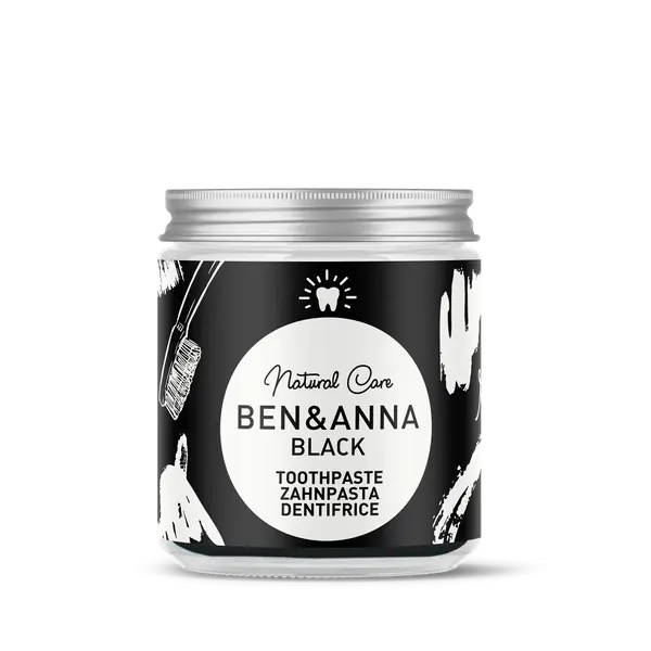 BEN & ANNA Zubní pasta pro bělení zubů s aktivním uhlím 100 ml