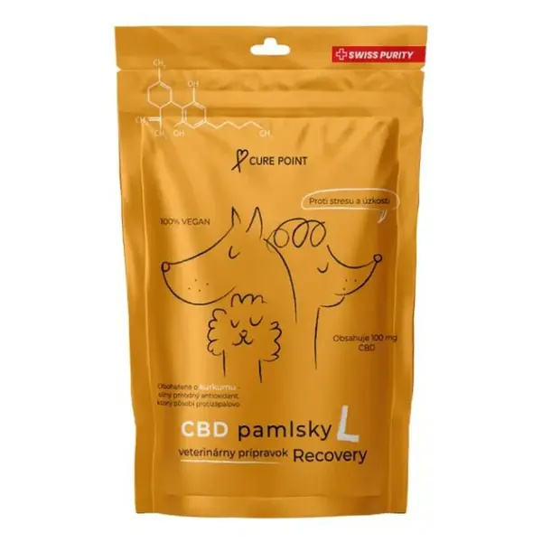 CURE POINT CBD Recovery L Pamlsky pro psy 100 g