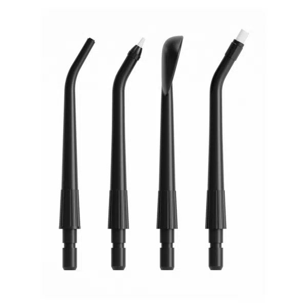 TESLA Flosser FS200 Spare Heads Black náhradní trysky 4 kusy